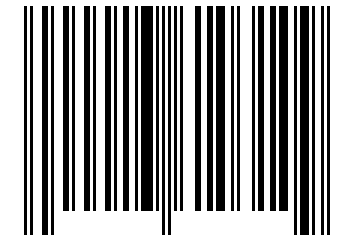 Number 13610310 Barcode