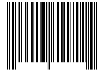 Number 13611701 Barcode