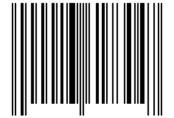 Number 13617304 Barcode