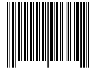 Number 13642 Barcode