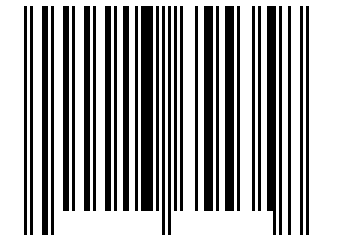 Number 13655358 Barcode