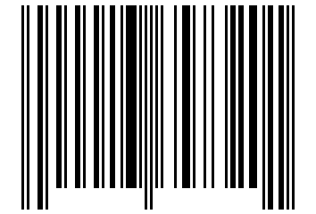 Number 13657320 Barcode