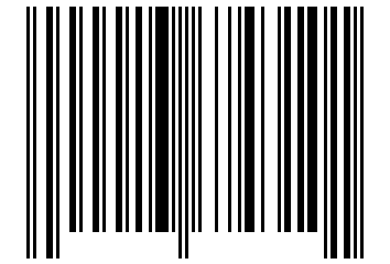 Number 13674310 Barcode