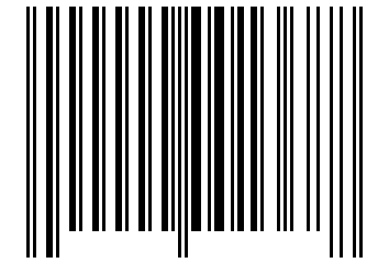 Number 1368 Barcode
