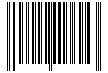 Number 13694 Barcode