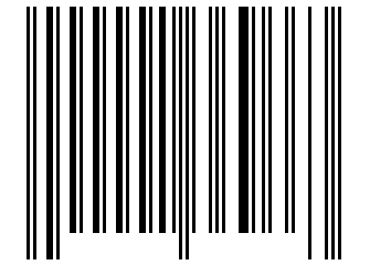 Number 1369663 Barcode