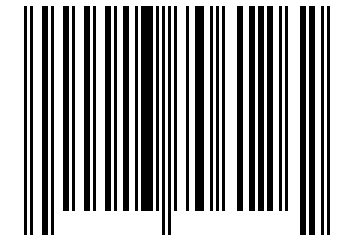 Number 13706126 Barcode
