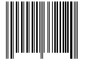 Number 1372120 Barcode