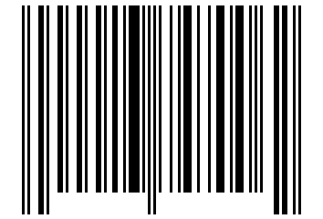 Number 13747006 Barcode