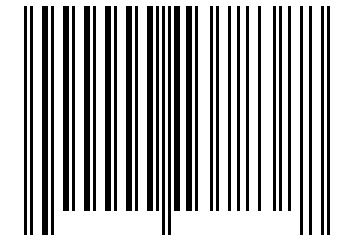 Number 137838 Barcode