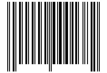 Number 138 Barcode