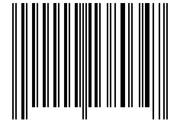 Number 138034 Barcode
