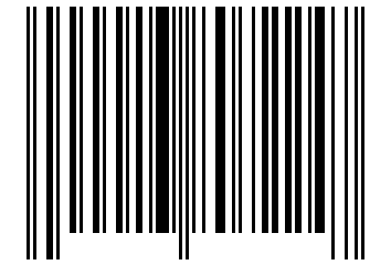 Number 13807224 Barcode