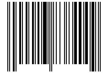 Number 13838400 Barcode