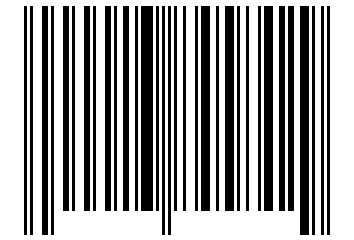 Number 13845842 Barcode
