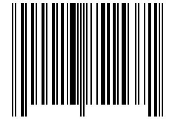 Number 13851537 Barcode