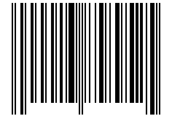 Number 13858952 Barcode