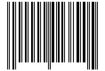 Number 13890 Barcode