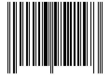 Number 13952157 Barcode