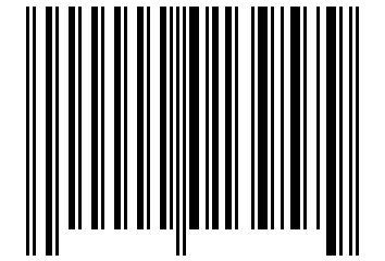 Number 13957 Barcode