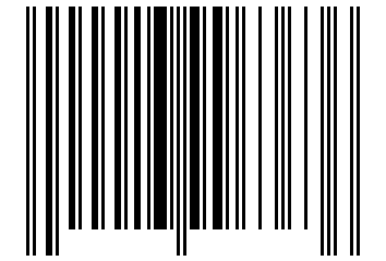 Number 13996363 Barcode
