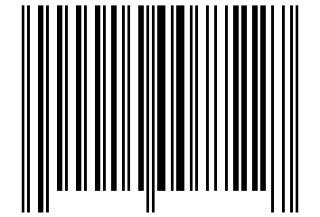 Number 14007722 Barcode