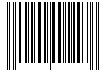 Number 1407 Barcode