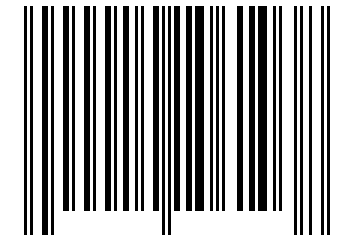 Number 14106103 Barcode