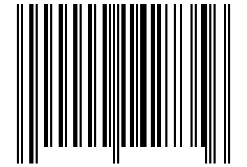 Number 142735 Barcode