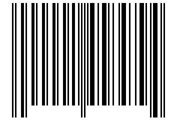 Number 1458479 Barcode
