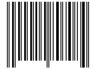 Number 14807084 Barcode