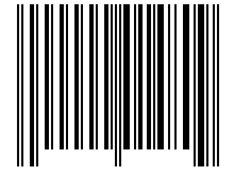Number 14809 Barcode