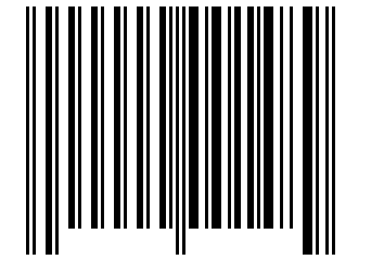 Number 1489 Barcode