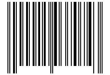 Number 15037074 Barcode