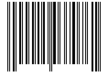 Number 15037076 Barcode