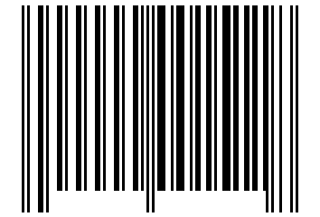 Number 1511 Barcode