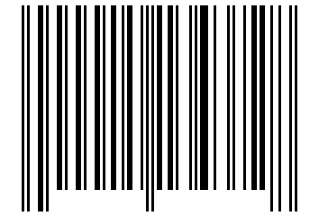 Number 15134372 Barcode