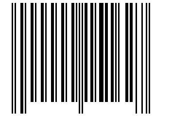Number 151627 Barcode