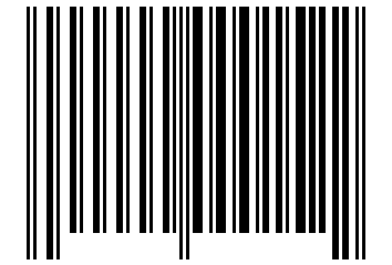 Number 152 Barcode