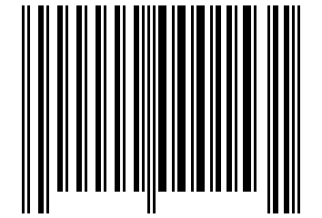 Number 153 Barcode