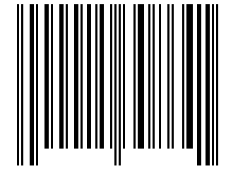 Number 15308641 Barcode