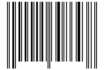 Number 15308643 Barcode
