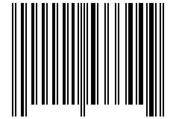 Number 1533300 Barcode