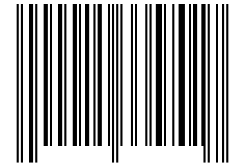 Number 15335701 Barcode