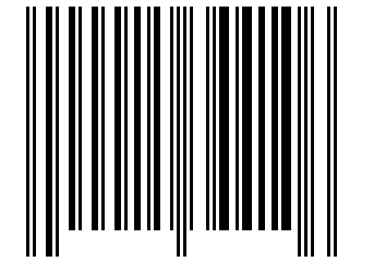 Number 15344106 Barcode
