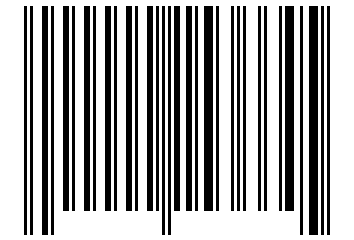 Number 153664 Barcode