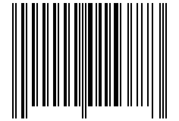 Number 15377 Barcode