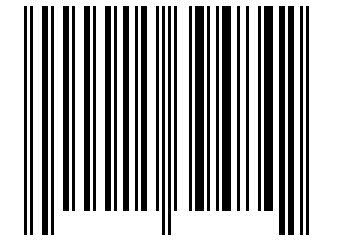 Number 15394842 Barcode