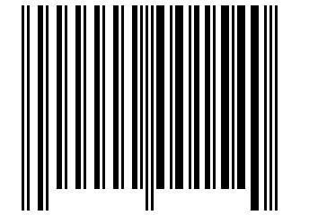Number 1540 Barcode