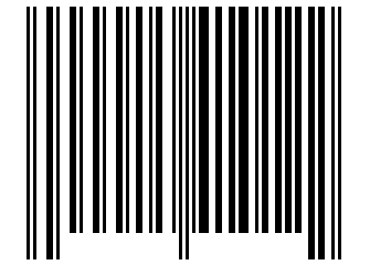 Number 15410122 Barcode